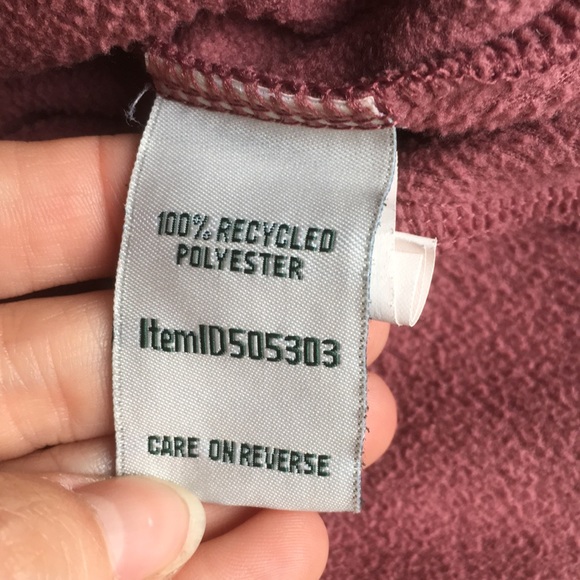 LL Bean Fleece full zip jacket - Picture 4 of 8